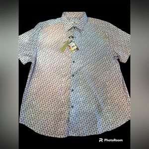 Robert Graham men’s dress shirt- shirt sleeve